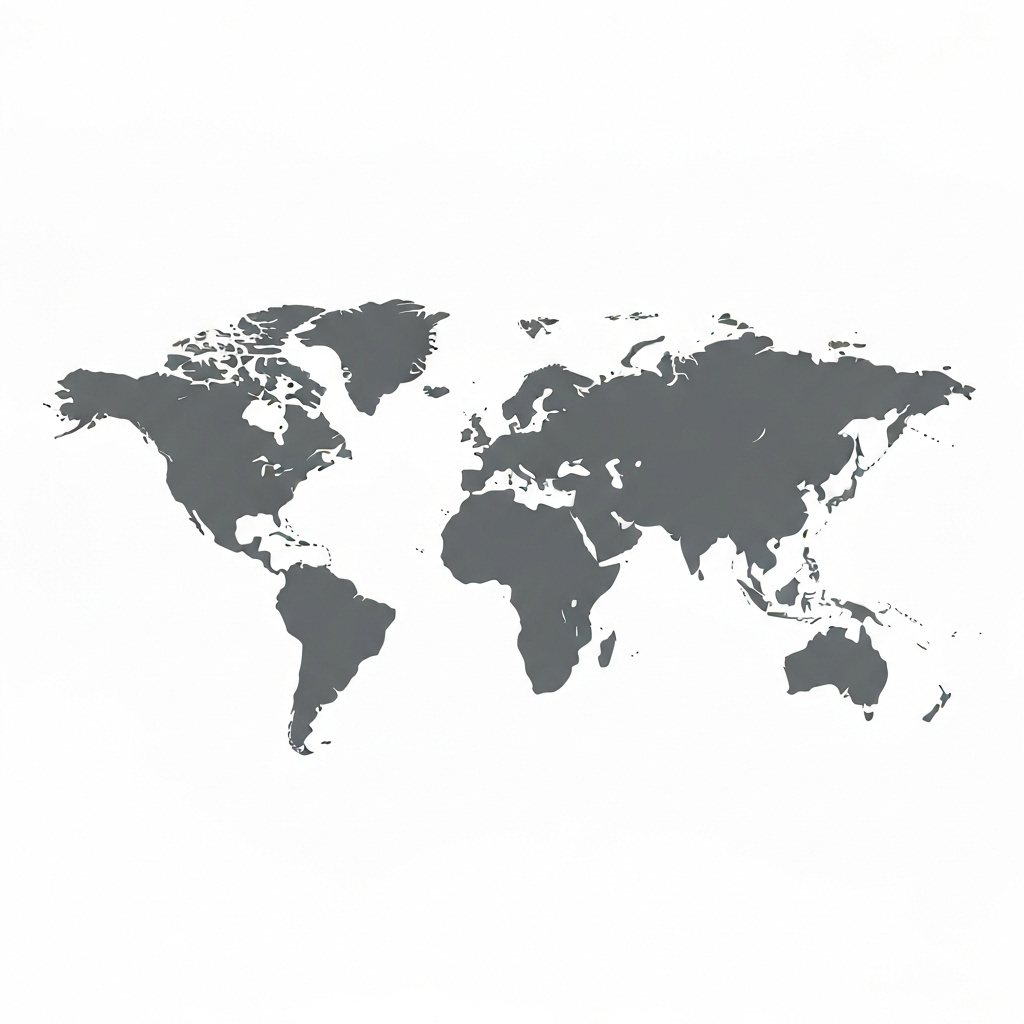 Professional world map